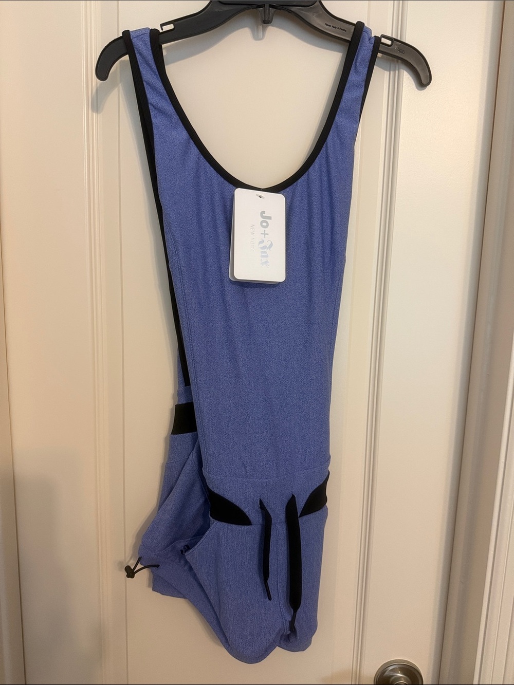 JO+JAX Crosstown Rompie Periwinkle Romper